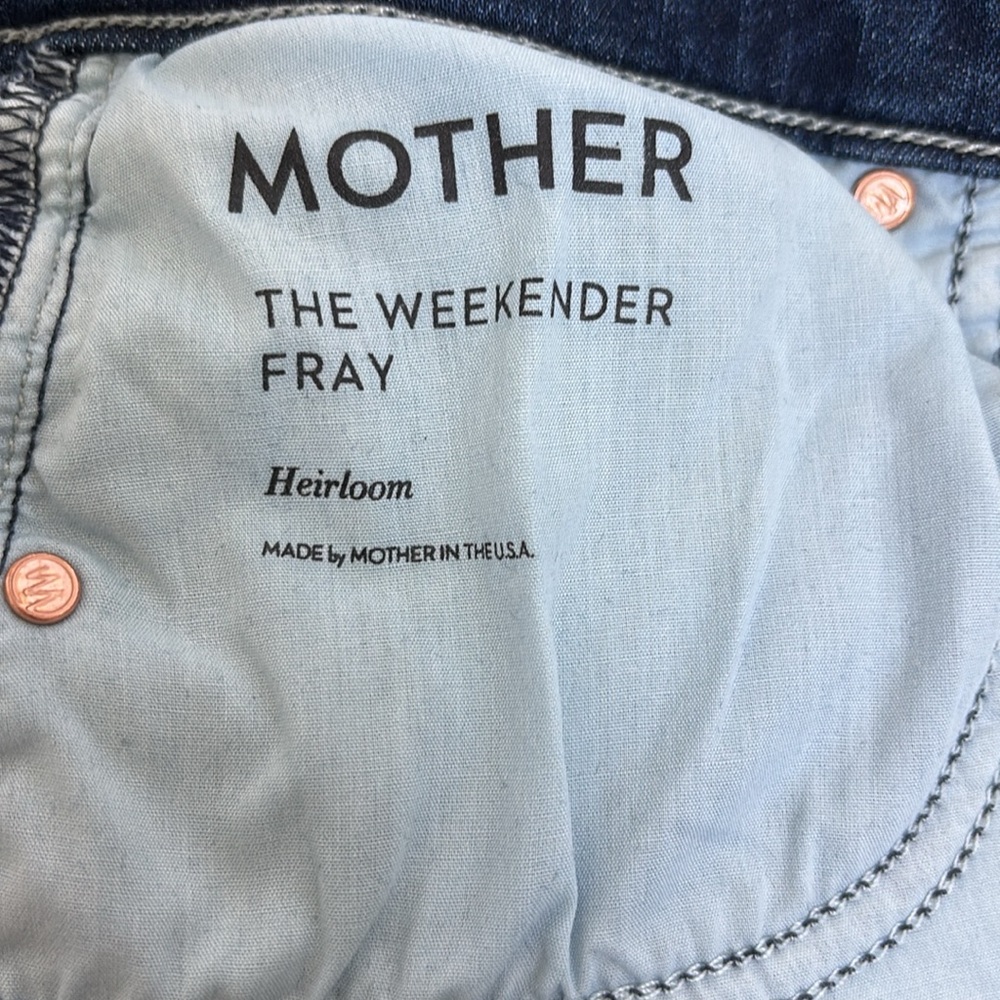 MOTHER The Weekender Fray in Heirloom - Picture 6 of 7